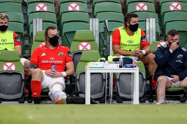 Munster’s RG Snyman to undergo MRI scan on knee injury