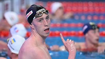 Ireland’s Daniel Wiffen wins second gold medal at World Championships with dominant swim