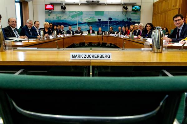 Mark Zuckerberg attacked over not attending House of Commons committee