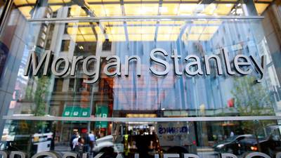 Morgan Stanley net income almost doubles