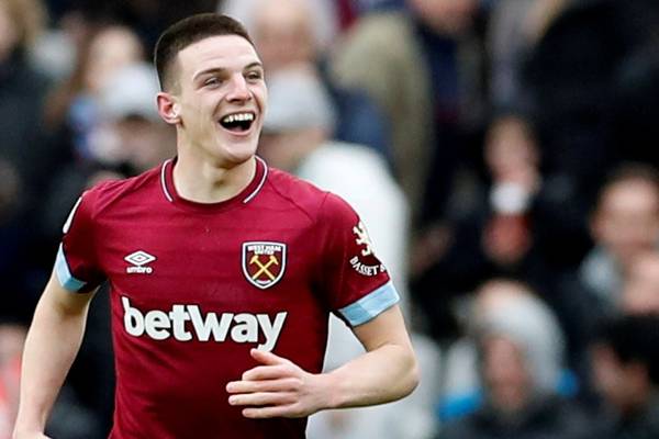 Declan Rice named in England squad after switching allegiances