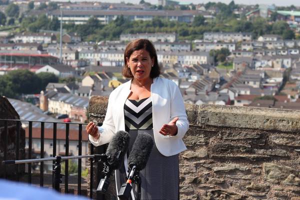 Sinn Féin ‘needed a shake-up’ in Derry, says Mary Lou McDonald