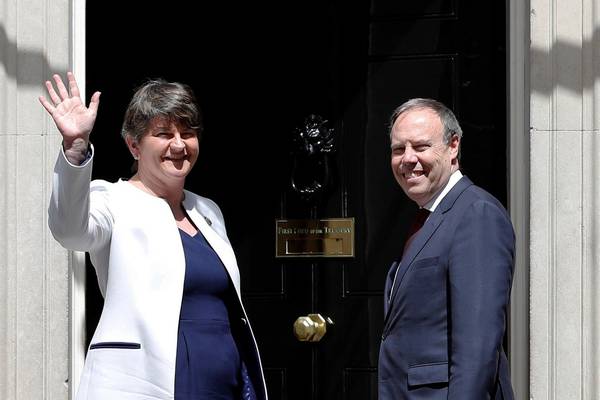 Talks between May and DUP continue in effort to form government