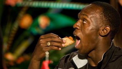 Hold the back page: Usain Bolt gives up chicken nuggets as he targets Rio swansong