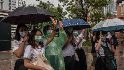 Protests take on Thai monarchy, despite laws banning such criticism