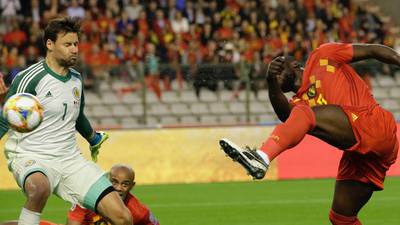 Romelu Lukaku strikes twice as Belgium outclass Scots