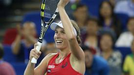 Britain’s Johanna Konta beats world number two Simona Halep in China