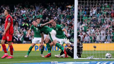 Shane Duffy leaps late as Ireland salvage a draw with Azerbaijan