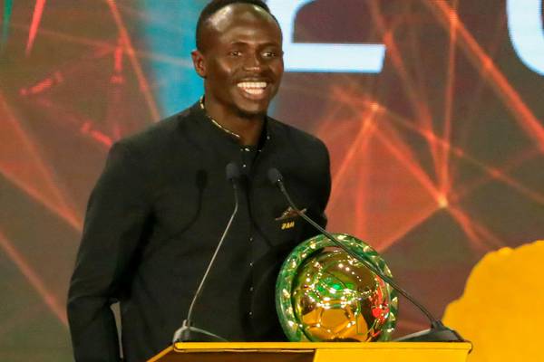 Liverpool’s Sadio Mane named African Footballer of the Year