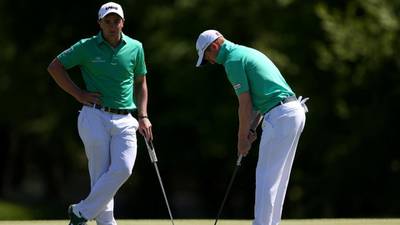 Paul Dunne and Gavin Moynihan top their group in Golf Sixes