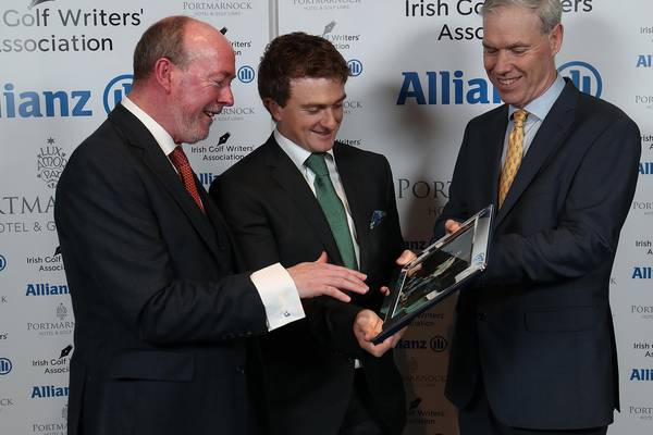 Paul Dunne named as Professional of the Year