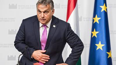 Hungary’s leader urges the EU to deport all illegal immigrants