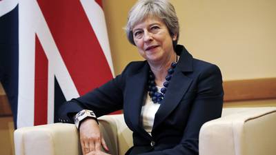 May trying to strike right note at EU leaders’ travelling roadshow