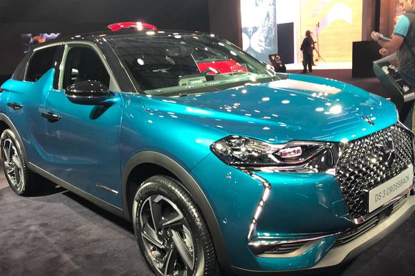 Paris motor show: Citroen sub-brand DS rolls out its latest crossover with electric promise