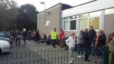 Parents queue overnight to secure children places at Dublin school
