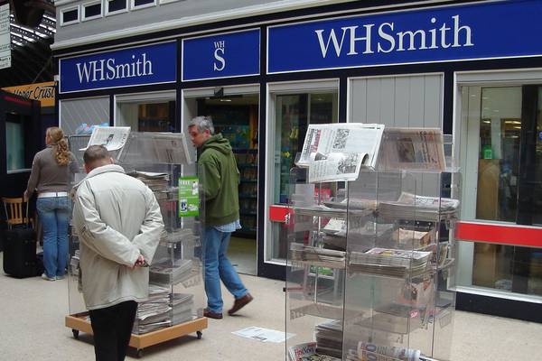 British books retailer WH Smith sees sales rise 2%