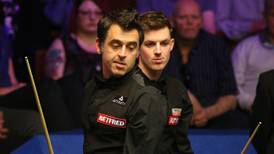 Amateur James Cahill on verge of Sheffield shock against Ronnie O’Sullivan