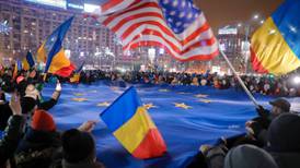 Protesters block setting-up of Christmas fair on Bucharest square