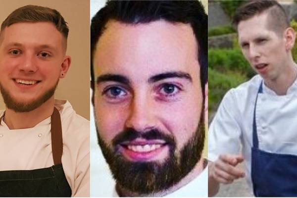 Three Irish chefs reach semi-final of global talent search