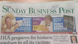 Sunday Business Post to exit examinership tomorrow