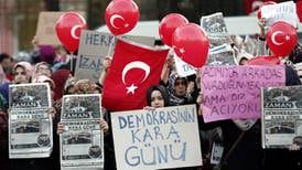 Turkey’s Erdogan says media raids a response to ‘dirty’ plot