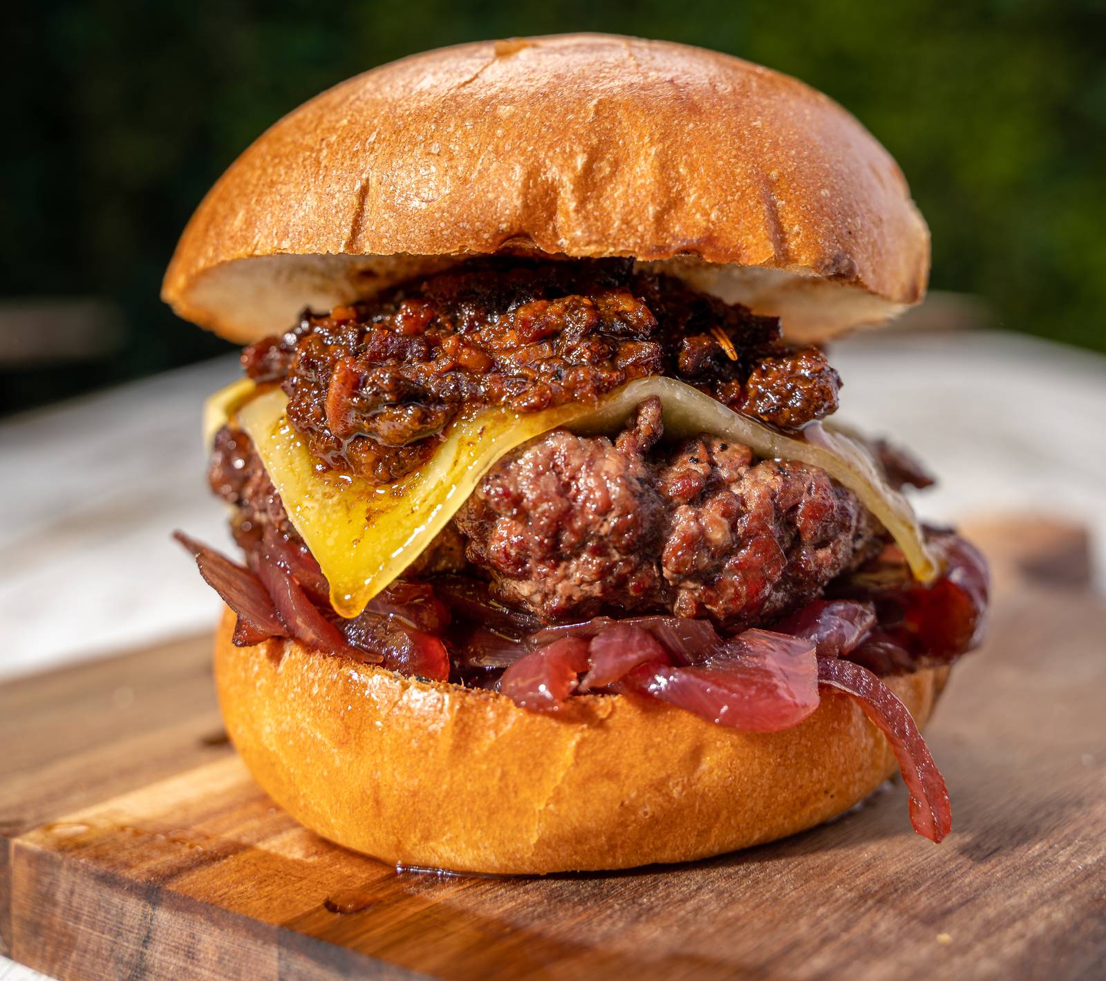 Bacon Jam Burger