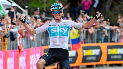 Giro d’Italia: Froome leads after obliterating rivals with solo escape