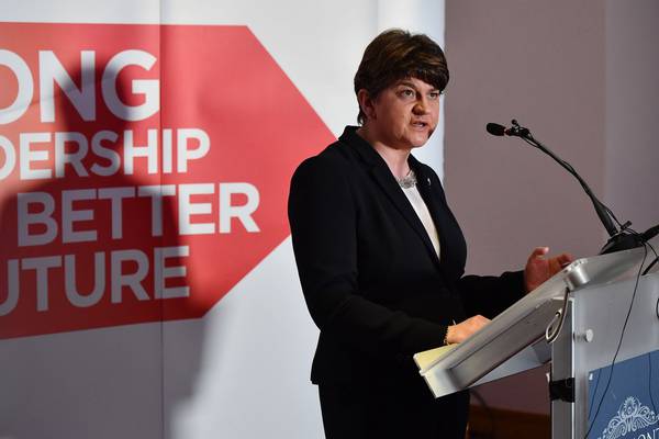 Foster calls on unionists to back DUP to stop Sinn Féin