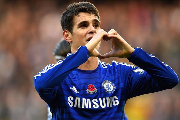 Chelsea willing to sell Oscar to Shanghai for £60 million