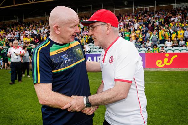 Tyrone v Donegal is about giving nothing and relinquishing nothing