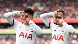 Son Heung-min double hands Spurs share of derby spoils against Arsenal 