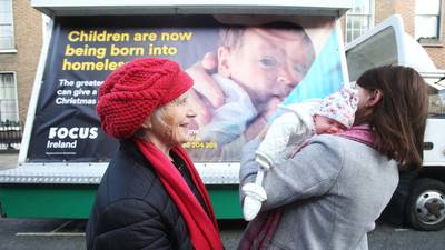 Numbers of babies being born into homelessness rising, charity says