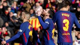 Messi ends goal ‘drought’ but Barca held to a draw
