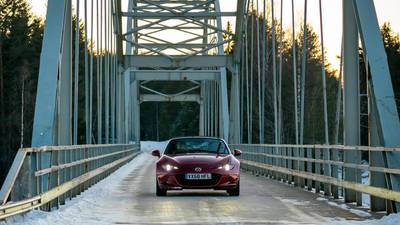 An 860km journey through the Arctic in the Mazda MX-5 – with the top down