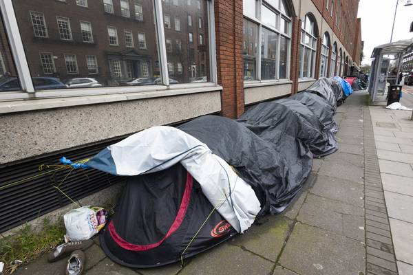 The number of homeless asylum seekers over 2,400