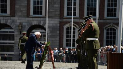 President pays tribute to Irish peacekeepers on 60th anniversary of missions abroad