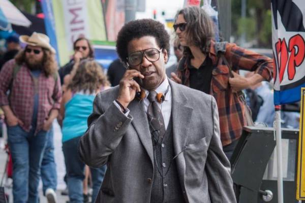 Roman J Israel, Esq: Colin Farrell is fine. The film is a total mess