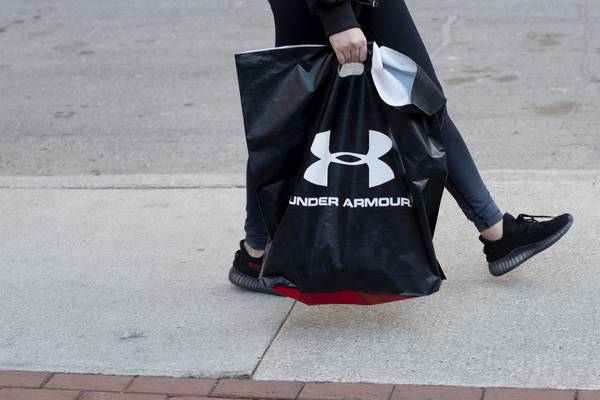 Global demand offsets US weakness for Under Armour