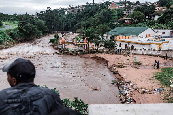 At least 60 dead in South Africa after heavy rains