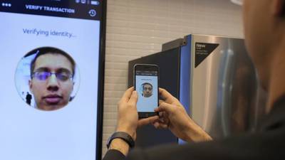 Using a selfie to verify your online card payment - the technology is here