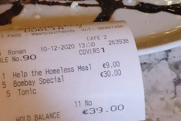 Dublin pub told by gardaí it must serve food after suspension of €9 meal