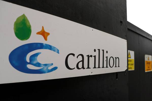 Carillion collapse weighs heavily on UK and European equities
