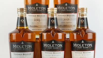Full collection of Midleton Very Rare whiskey up for grabs - for €110,000
