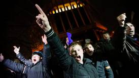 Ukraine tension soars as gunmen seize Crimea parliament