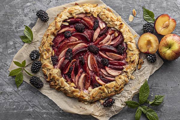 Galettes make for a simple fruity dessert, without the hassle