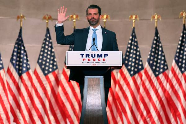 Donald Trump jnr tests positive for Covid-19