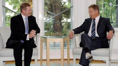 Kenny to discuss EU finances on Finnish visit