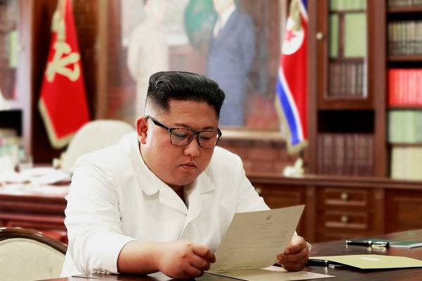 Kim Jong-un receives letter from Trump ‘of excellent content’