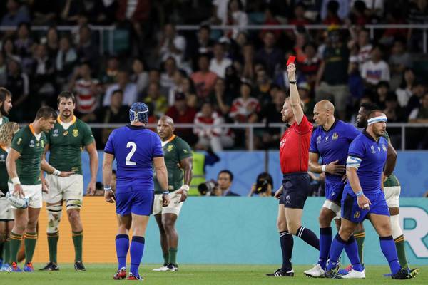 Owen Doyle: Peyper penalising Samoa put-in raised an eyebrow