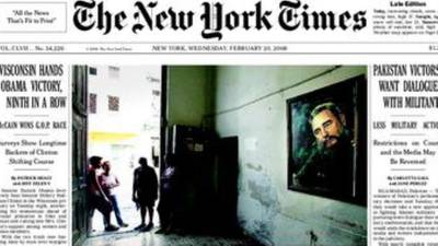 New York Times website back online after ‘technical difficulties’